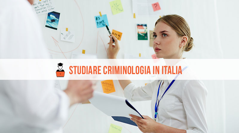 Studiare criminologia in Italia