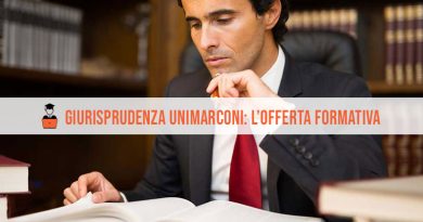 Facoltà Giurisprudenza UniMarconi: i corsi di laurea A.A. 2022/2023