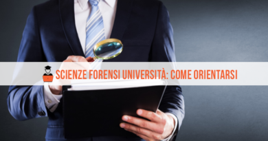 Scienze forensi e Università: come orientarsi